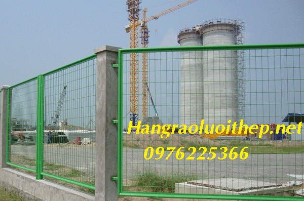 Hàng rào lưới hàn khung
