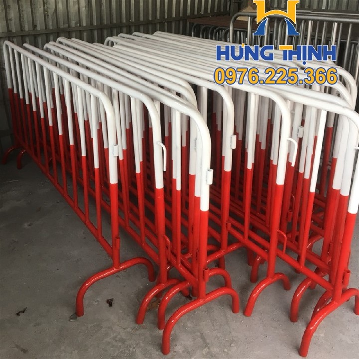 Hàng rào di động sơn màu yêu cầu