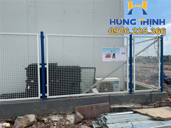 Mẫu hàng rào khung, hàng rào ngăn kho