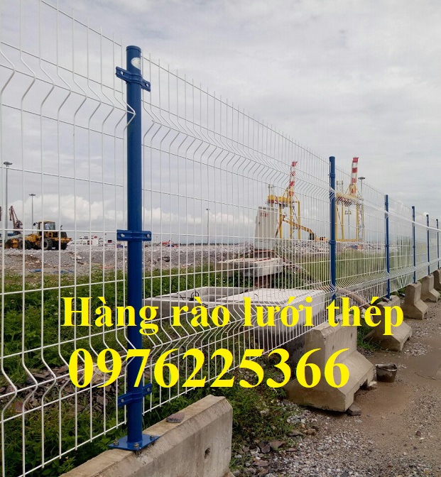Hàng rào lưới thép D5 chấn sóng