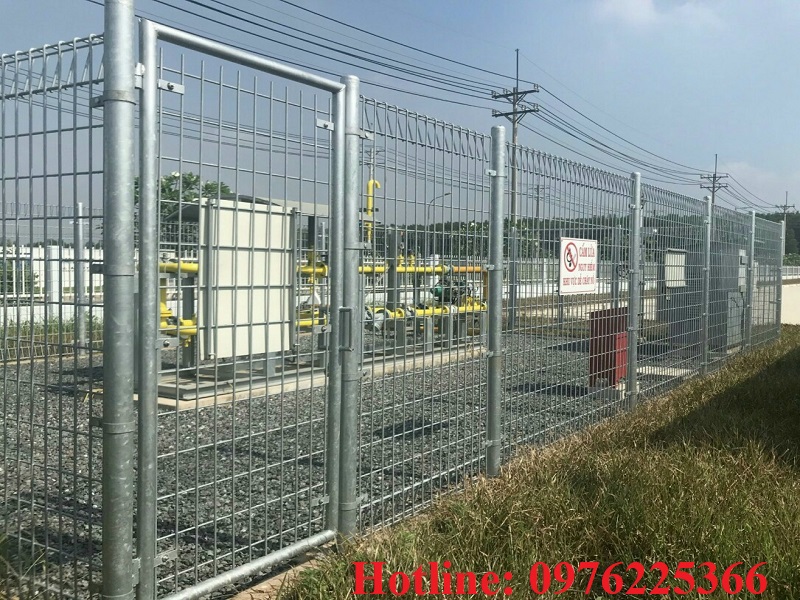 Hàng rào mạ kẽm cho tuổi thọ cao