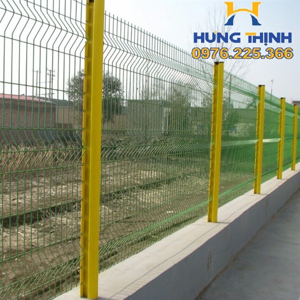 Hàng rào chấn sóng, lưới thép làm hàng rào