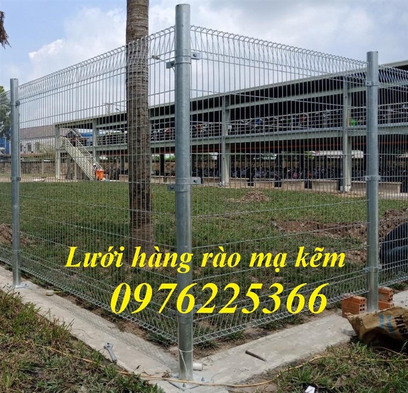Hàng rào gập 2 đầu tam giác
