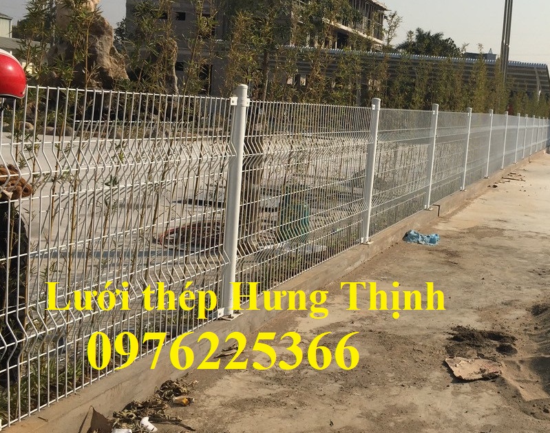 Hàng rào chấn sóng, lưới hàng rào mạ kẽm sơn tĩnh điện