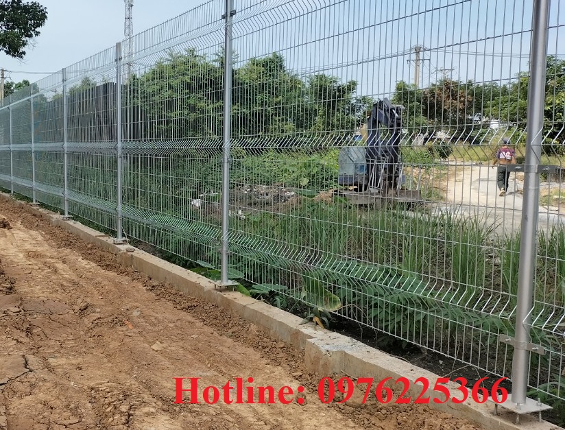 Hàng rào ma kẽm chấn sóng