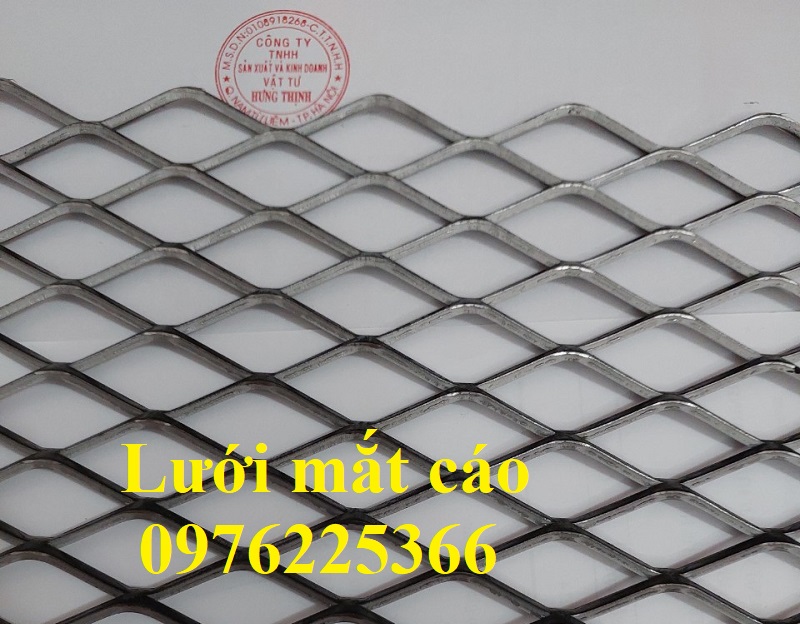 Lưới mắt cáo 36x101, lưới thép hình thoi