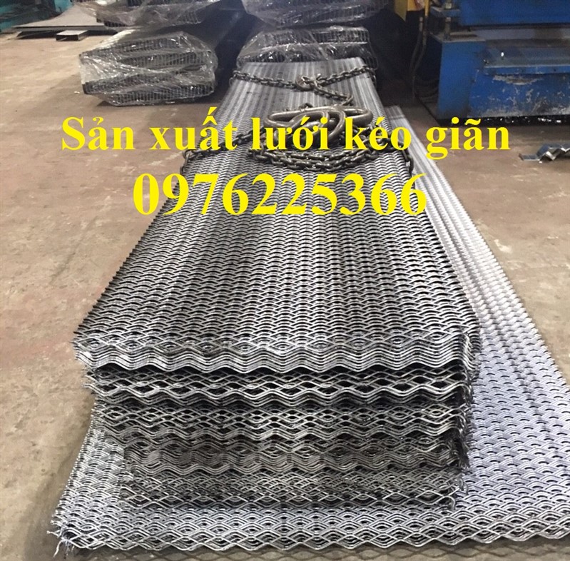 Lưới thép dập giãn